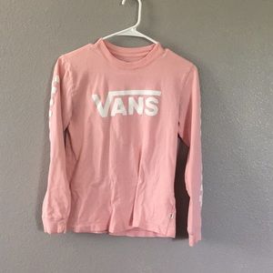 pink vans long sleeve